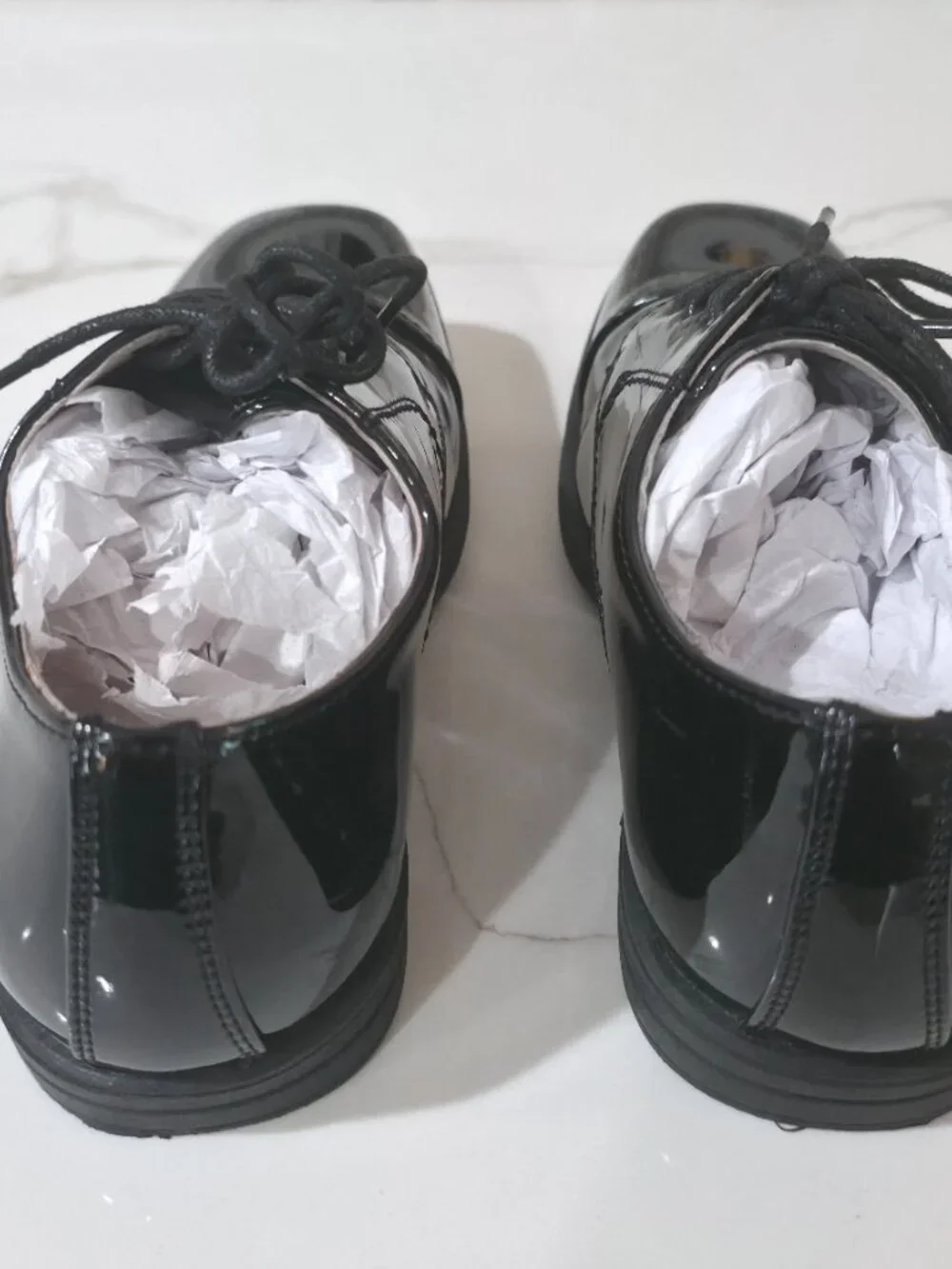Florsheim Boys Black Patent Leather Dress Shoes
